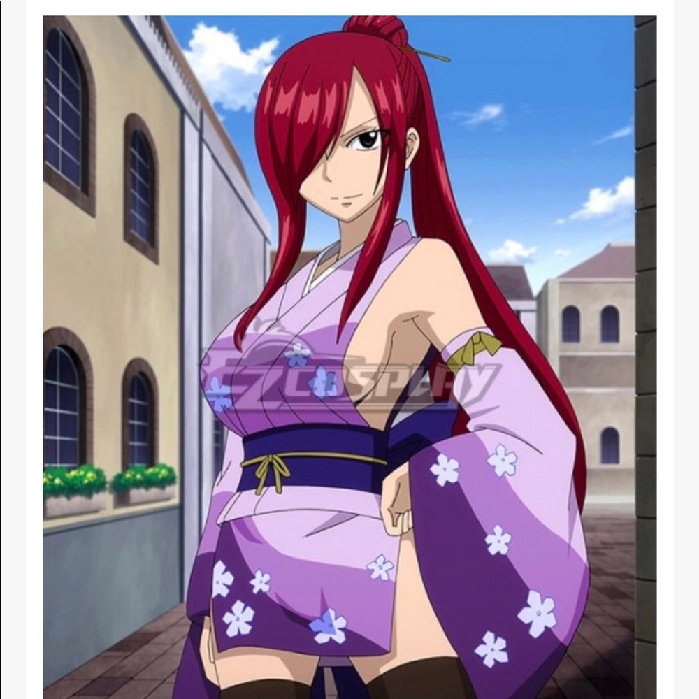 Erza Scarlett Kimono